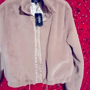Faux Fur bomber jacket